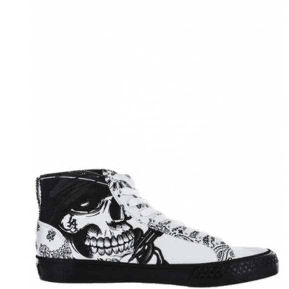 New Iron Fist Left Coast Broadway High Top - Picture 2 of 3